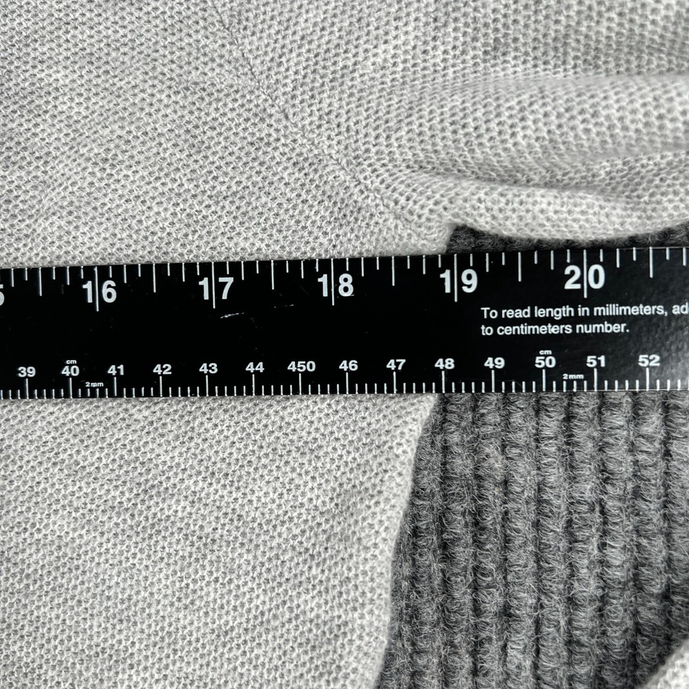 Vineyard Vines Pullover Youth XL Extra Large Gray Long Sleeve 1/4 Zip Mock Neck - Picture 10 of 13